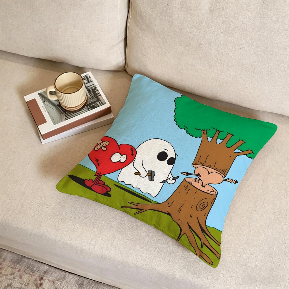 F-Federico Monzani Cushion Cover Fabric Soft Furnishing,Pillowcase, Cushion Cover, Sofa Pillow, Home Decoration