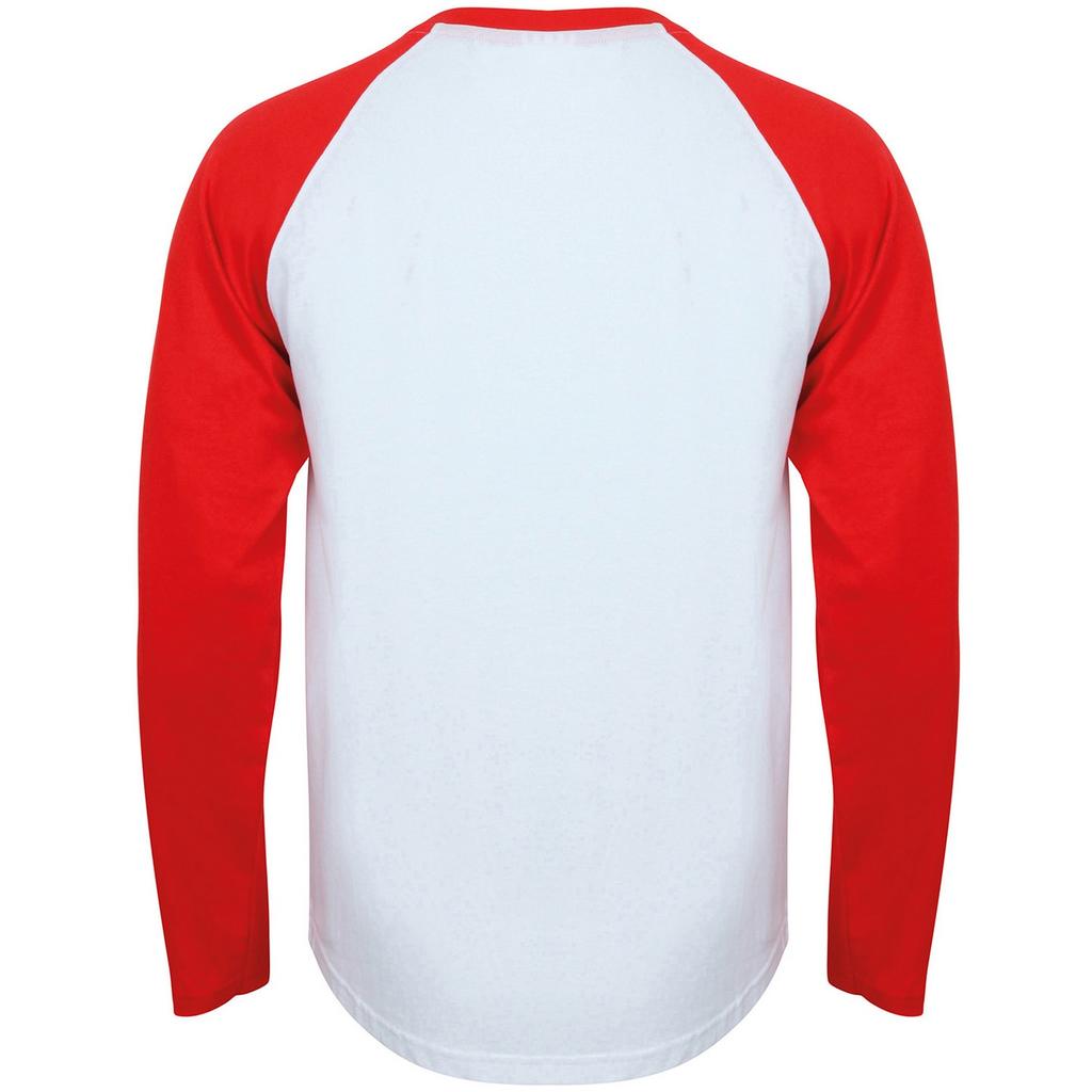 Skinni Fit Mens Long-Sleeved Baseball T-Shirt