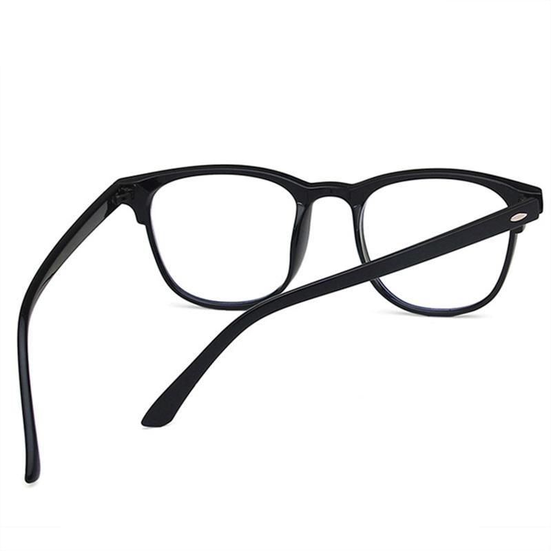 Finished Myopia Glasses Transparent Women Black Eyeglasses Prescription Shortsighted Eyewear -1.0-1.5-2.0-2.5-3.0 To -6.0 for daily use