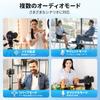 Inochi no Megumi Wireless Lavalier Microphone Ultra-Compact Dual Use 360° Sound Pickup USB-C Noise Reduction 50m Range Charging Case Compatible with