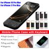 Handyhülle mit Tastatur Magnetische Saugung All-in-One Handyhülle Kabelgebundene externe Tastatur für iPhone 16 Pro Max 17 Pro Max