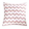 45x45cm Square Pink Geometric Cotton Embroidery Sofa Cushion Cover Throw Pillowcase Wedding Decoration