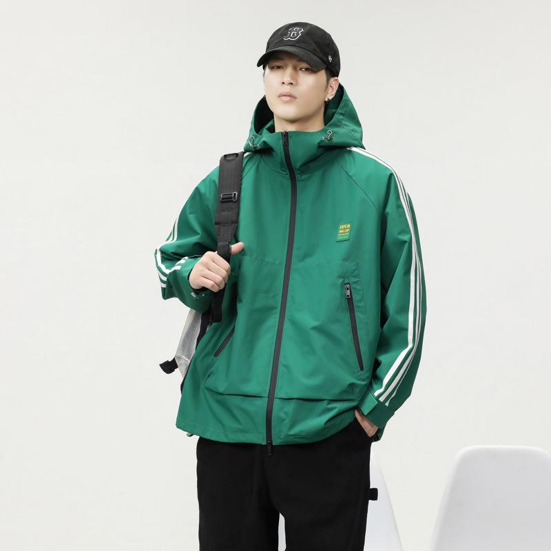 American Classic Sports Jacket Men'S Loose Trend Functional Outdoor Hooded Jacket Men'S Season