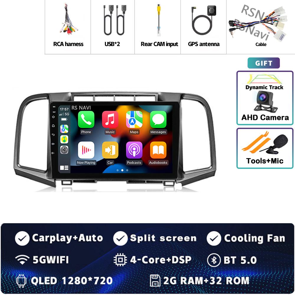

Android 14 Carplay автомобильное радио для Toyota Venza 2008 - 2016 Мультимедийный видеоплеер Навигация GPS Стерео 2Din DVD Головное устройство Авто