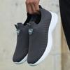 Mens Walking Shoes Breathable Mesh Summer Men Shoes Slip On Fashion Tennis Sneakers Comfort Gym Workout Trainers Running Shoes