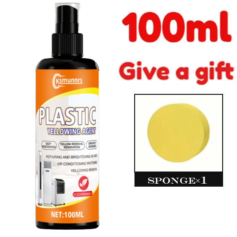

Protective Cover Quick Yellowing Oxidant Remover - Powerful Plastic Spray. Suitable for Car Headlights, Air Conditioning Panels, 1