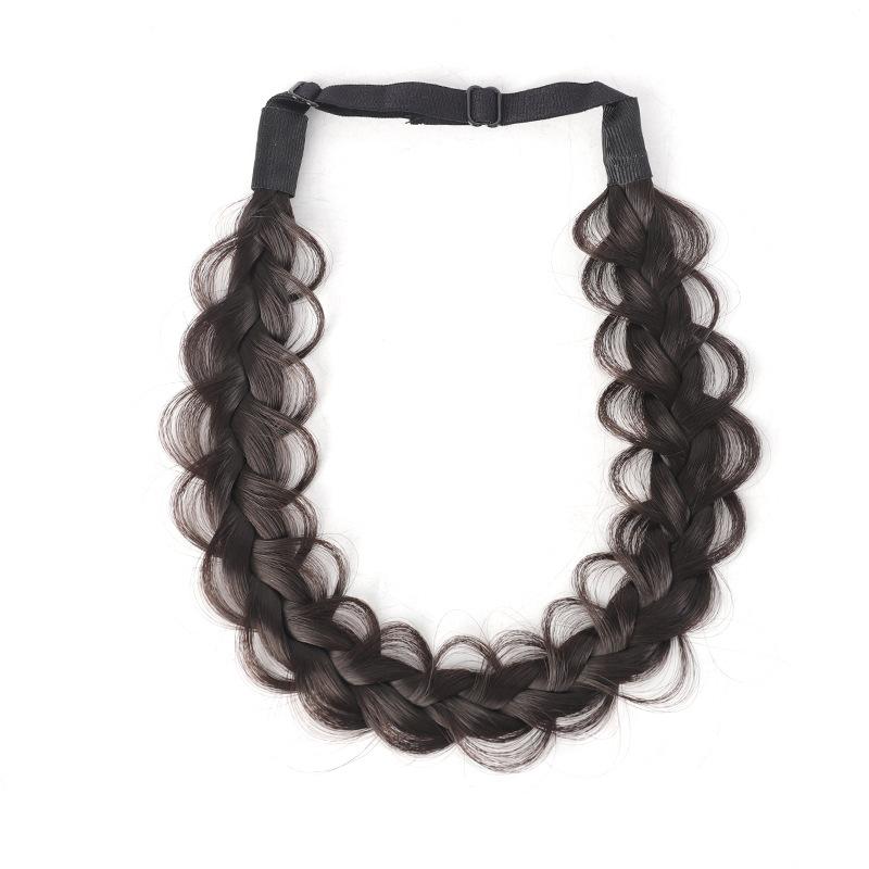 

1 шт. Синтетический Премиум Регулируемый Ручной работы Парик Плетеный Эластичный Бандаж для Волос для Плетения Волос Головной Убор для Женщин