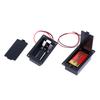 1 Set Diy Accessories 9V Battery Case Holder Cover Box For Acoustic Guitar Bass Pickup Black Guitar Parts