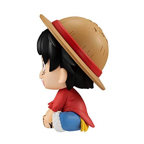 MegaHouse Rukappu ONE PIECE Monkey D. Luffy Approximately 110mm PVC Painted Complete Figure MH82981