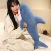 Simulation Shark Plush Toy New Style Soft Stuffed Sea Animal Sleep Huggable Pillow Christmas Birthday Gifts Cushion Baby Doll