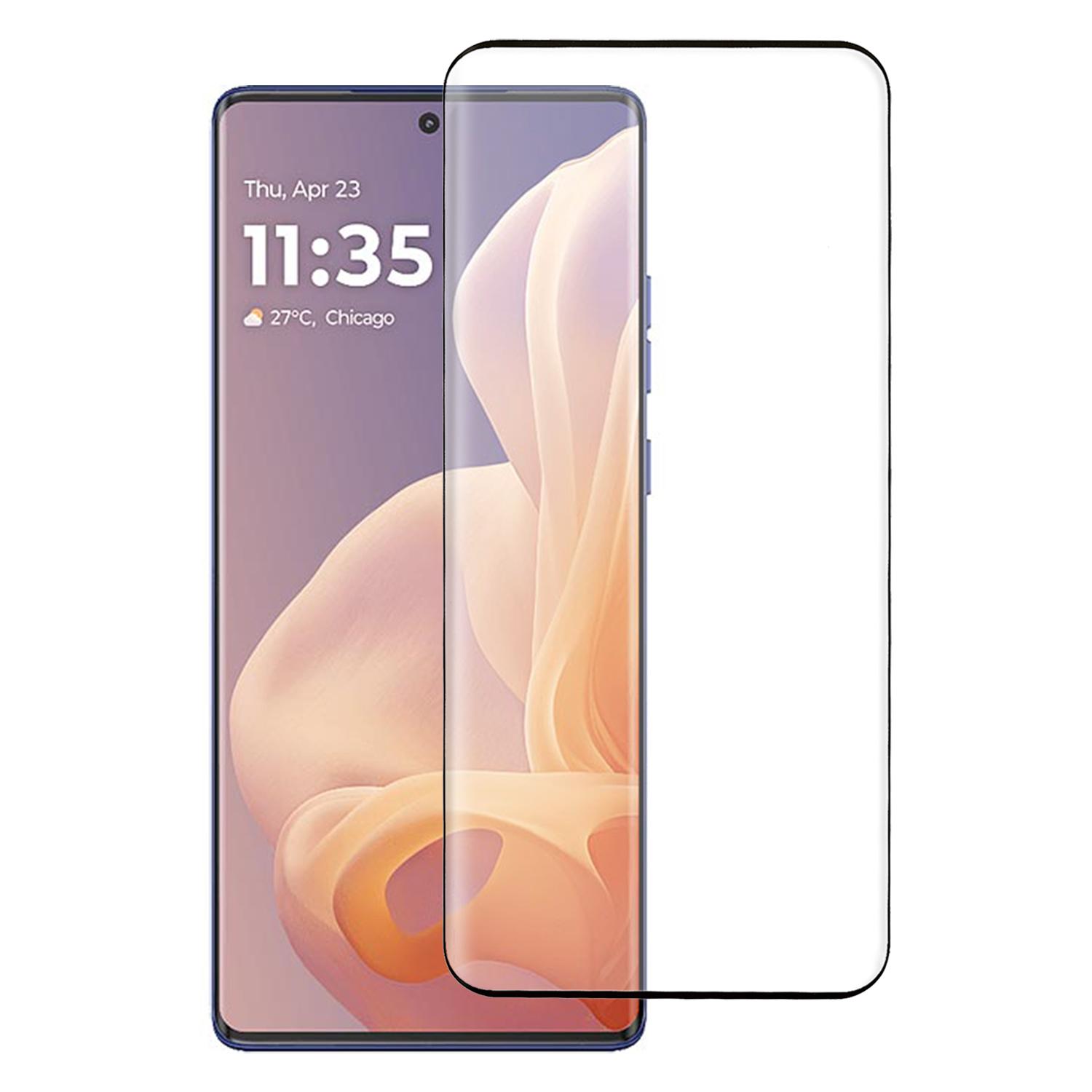 

For Motorola Moto G85 5G/S50 Neo 5G Screen Protector 3D Curved Tempered Glass Film Side Glue Type A