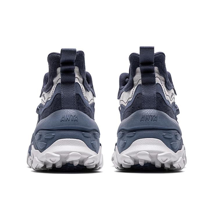 Anta Cocoon Distress Version 2.0 Comfortable Breathable Low top Sports Casual Shoes Men's Gray Blue 112228861S-1