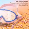 with Earplugs Kids Swimming Goggles Big Frame Swim Glasses  Outdoor Sports Swimming Supplies