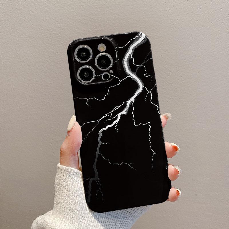 Nachtblitz iPhone 15 für Apple Handyhülle 14 Promax Folie 13 Pro Hartschale 12/11 Präzisionsloch Vollständige Verpackung