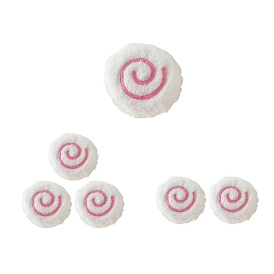 1/2/3 Piezas Pasador de Pelo para Niña Peluche Decoración de Caramelo Pinzas Fuertes para el Cabello Pasadores para Flequillo Otoño Invierno Accesorios para el Cabello para Lavarse la Cara Maquillaje Cocina