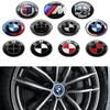 BADS6 Car Sticker For 4Pc 56mm 60mm 65mm Car Styling Wheel Center Hub Caps Stickers Badge For BMW M E90 E91 E92 E93 E60 E61 F10 F0