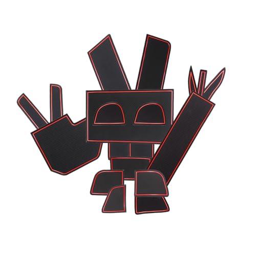 

RUIYA Anti-Slip Mats for Nissan Roox 40 Series (B44A, B45A, B47A, B48A) - Interior Door Pocket Rubber Mats, Rubber Plates, Anti-Slip, Scratch-Resistan