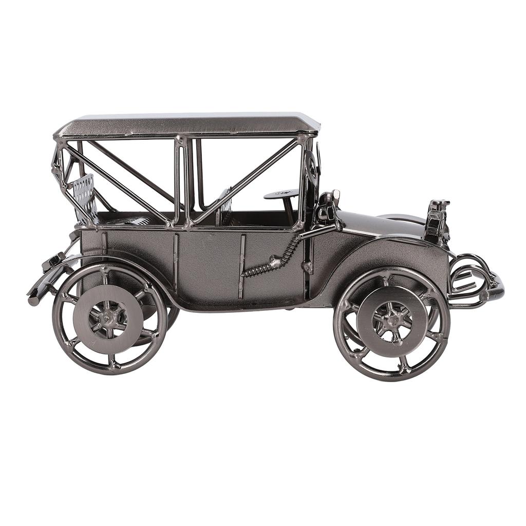 Antique Vintage Car Model Industrial Design Decoration Innovative Crafts Iron Retro Car Model for