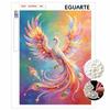 Shiny Pearl Radiant Colorful Phoenix DIY Painting Creative Bead Art Craft Household Wall Decoration Nice Present For Art Hobbyists Home Decor