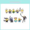 Minions Pvc Keychain Cake Decor Accessory With Cartoon Character Design For Kids And Teens