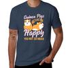Cute Guinea Pigs Make Me Happy You Not So Much TShirt Large Size Basic Casual TShirt
