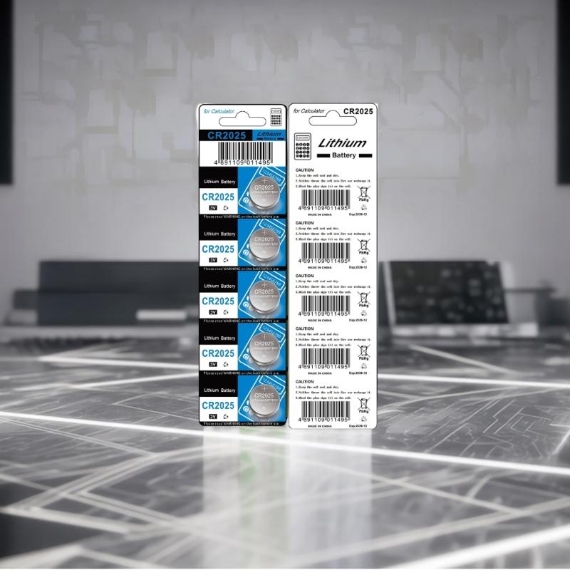 10/5Pcs CR2025 Button Cell Batteries High Performances 3V Power for Electronics Toys and Remote Controls Watches