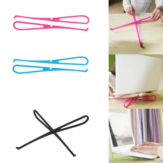 Portable X-Type PC Heat Dissipation Bracket Laptop Computer Desk Cooling Holder