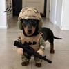 Ținută Cosplay Pet Party, Costum Soldat Tactic pentru Câini, Ținută Militară de Halloween, Ham Echipament Mic Uniformă cu Șapcă, Amuzant pentru Câini Pisici Fotografii