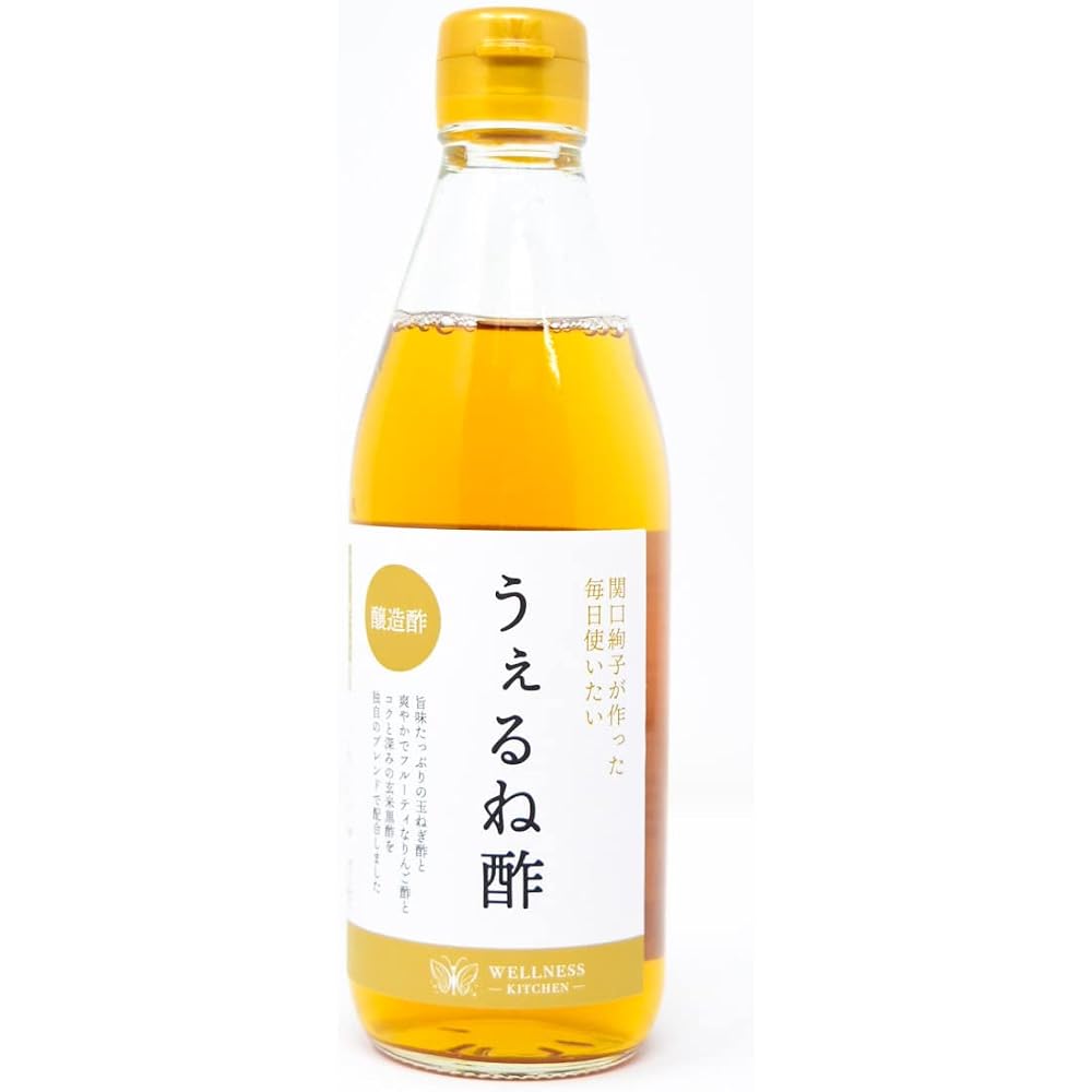 Wellness Kitchen Wellne Vinegar Onion Vinegar 360ml Sugar-Free Additive-Free Japanese Seasoning