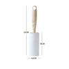 Sticky Roller Design Replaces Paper for Efficient Removal of Cat Hair Straight Tube Tear-off Replacement Paper