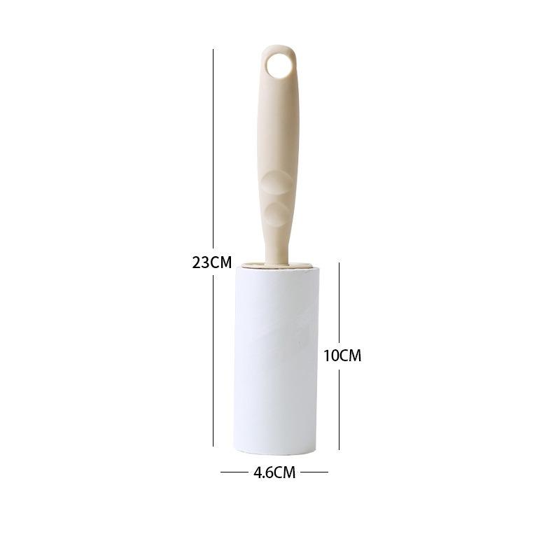 Sticky Roller Design Replaces Paper for Efficient Removal of Cat Hair Straight Tube Tear-off Replacement Paper