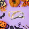 8Pcs Vintage Nail Finger Ring Punk Halloween Style Hair Separation Ring for Hair Braiding Curling Punk Claw Ring Cosplay Gifts