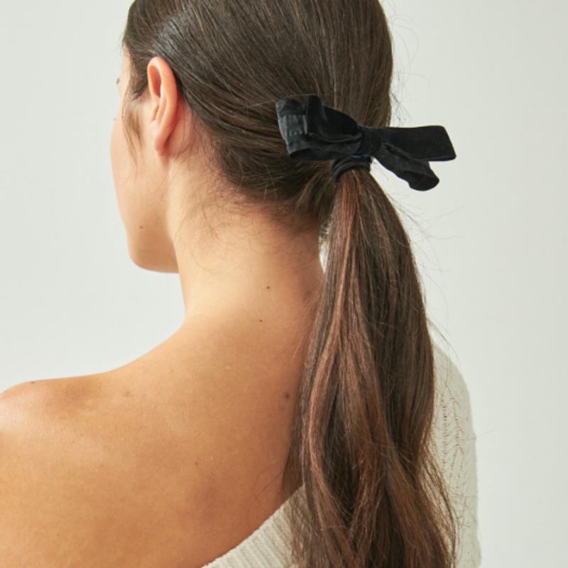 UNI.J Classy Ribbon Hair-Band Ia127 [Black]