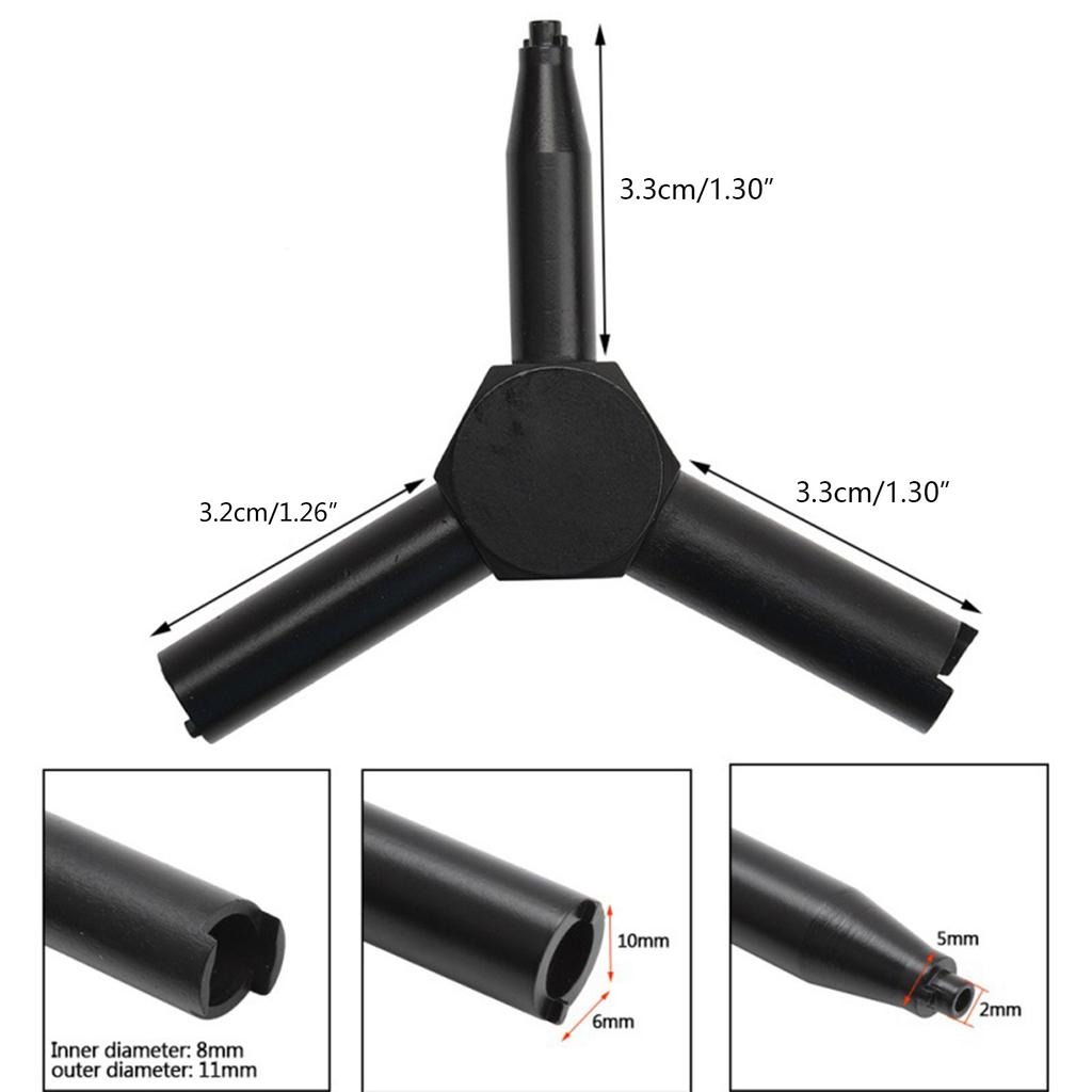Airsoft Gun Gas for Valve for Key GBB Magazine Charging Removal Tool for KSC WA GAS Nozzle Charging Disassemble