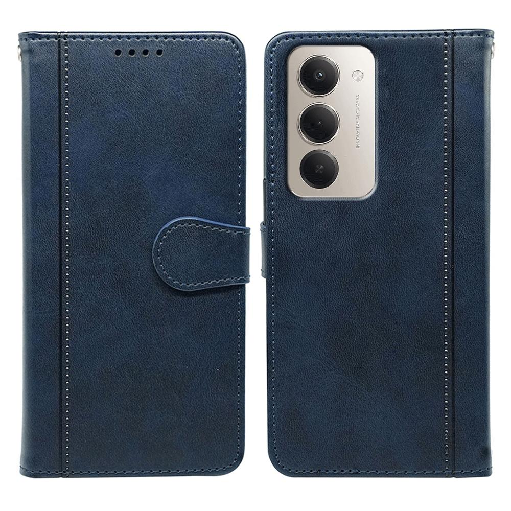 Für Xiaomi 15 Hülle Kalbleder Textur Ständer Buchstil Handyhülle