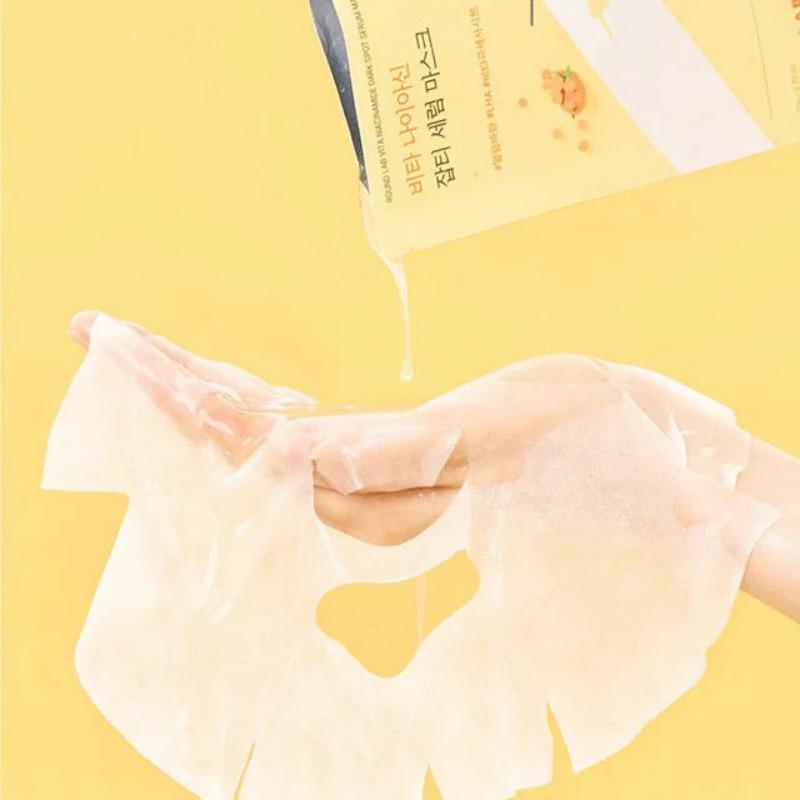 ROUND LAB Vita Niacinamide Dark Spot Serum Mask (20ml X 10 Sheets)