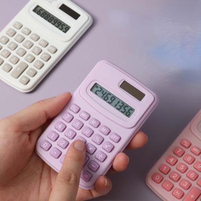 Kleiner Taschenrechner, leiser Taschenrechner, Mini-Version, Lernhilfsrechner, tragbarer Taschenrechner, Schulbedarf für Studenten/Finanzen