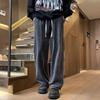 Men's Loose Fit Straight Wide-Leg Denim Jeans