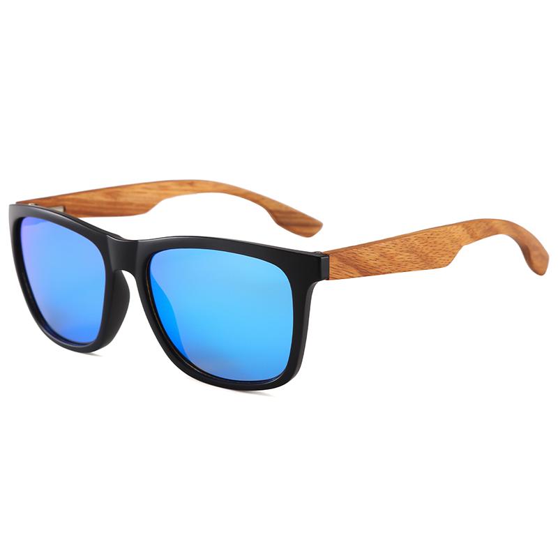 Retro Square Wooden Sunglasses Fashion Women Men Luxury Brand Sun Glasses Vintage Outdoor Shade Driving Lady Man Glasses Uv400