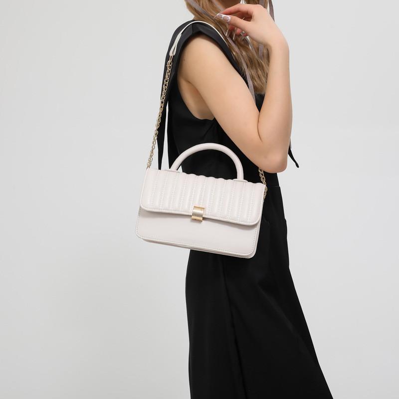 Stylish 2024 Pu Leather Crossbody Bag For Women Trendy Street Fashion Handbag