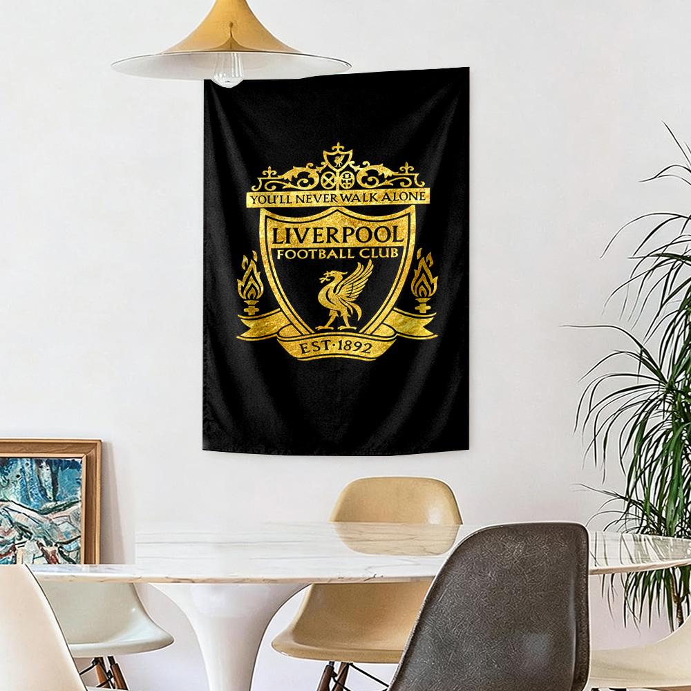 Liverpool Football Club Wanddecoratie Wandkleed Kunst Voor Huisdier Herdenking Verjaardag Bruiloft Feest Achtergrond Familiegift