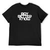 Boy Better Know Tričko nadměrná velikost topy oversized grafické tričko grafické tričko pánské oblečení