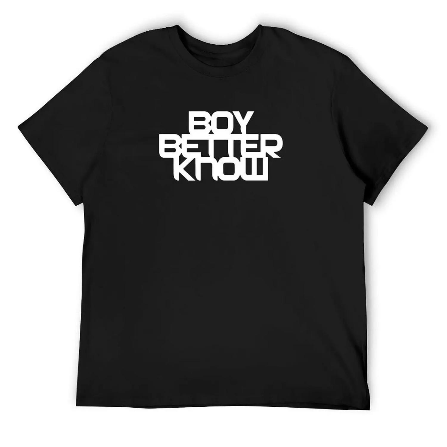 

Футболка Boy Better Know великого розміру топ оверсайз футболка з принтом футболка з принтом чоловічий одяг L чорний