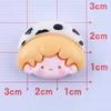Hot Sale Happy Farm Garden Design Flatback Resin Bow Charms Artifical Style Accessories for Girls