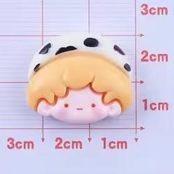 Hot Sale Happy Farm Garden Design Flatback Resin Bow Charms Artifical Style Accessories for Girls