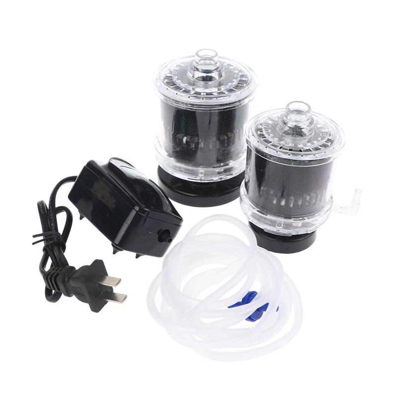 Aquarium Filter Fish Tank Shrimp Pond Air Pump Biochemical Sponge Filter Fish Tank Bio-Sponges With Media Ball Oxygen Increasing