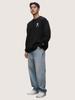 ZBLACK Star Selection Double Star Sweatshirt Black