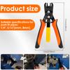 Air Hose Connector Removal Tool Push To Connect Removal Tool Air Line Fittings Quick Connect Hose Fittings for Removing Push Fit