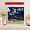 Mbappe Personalized Name Diamond Paintings Mosaic Wall Round Diamond Art Painting Kits Embroidery Crystal Accessories Frameless