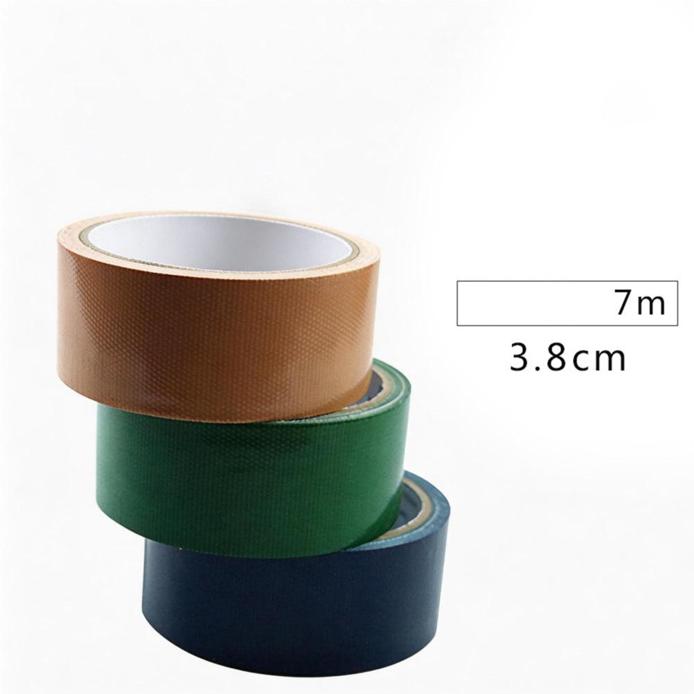 Nastro adesivo telato impermeabile blu scuro, lato singolo, 5cmx1, adesivo forte, per attrezzature elettriche, pavimenti in moquette, mascheratura, fai da te